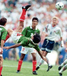 Una esplndida chilena - Mundial 94