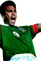 Celebrando un gol con Mxico