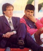 Junto a Julian Rubio, 98-99